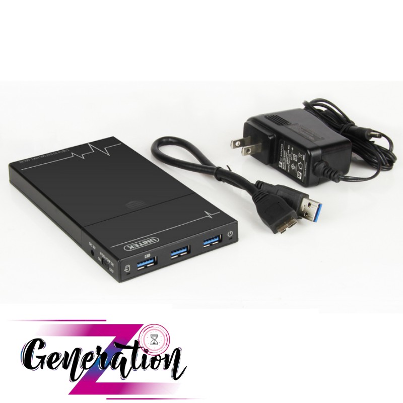 Box gắn HDD Unitek Y-3256 Chuẩn Sata 2.5 - Usb 3.0