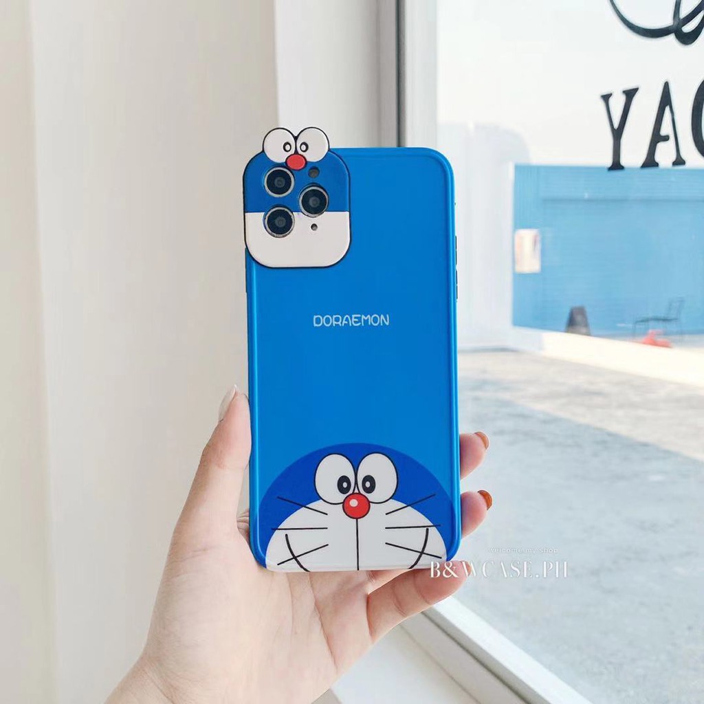Ốp Điện Thoại Mềm In Hình Hoạt Hình 3d Doraemon Cho Iphone 12 11 Pro Max Ix Xs Max Iphone 7 I8 Plus Xr Se2020