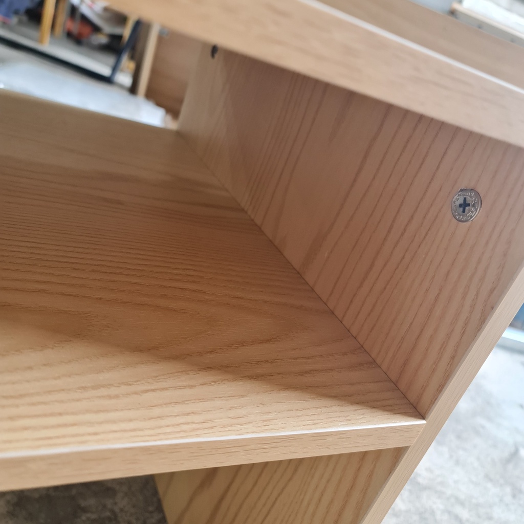 Bàn trà sofa decor phòng khách , Bàn trà bệt kiểu nhật 2 ngăn , bàn uống trà