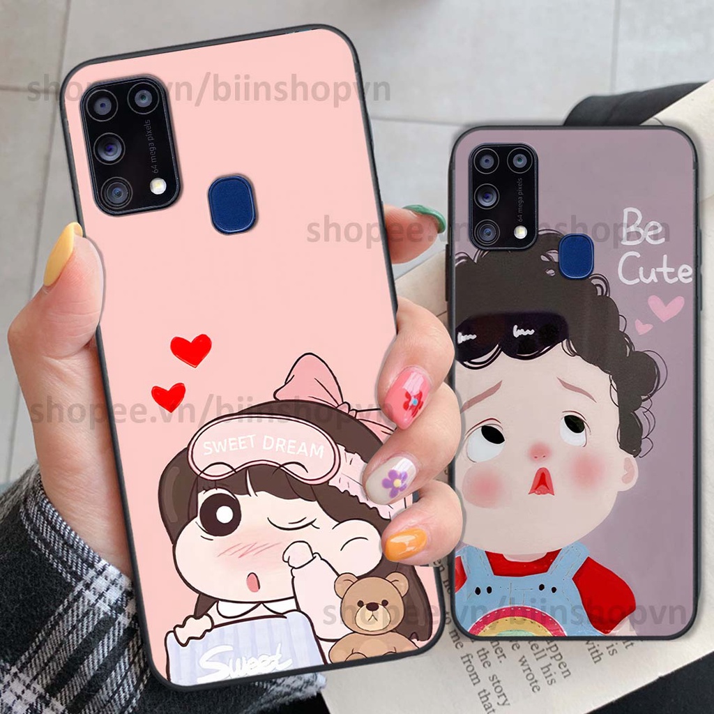 Ốp Samsung M31 in hình baby siêu dễ thương, ngộ nghĩnh đáng yêu