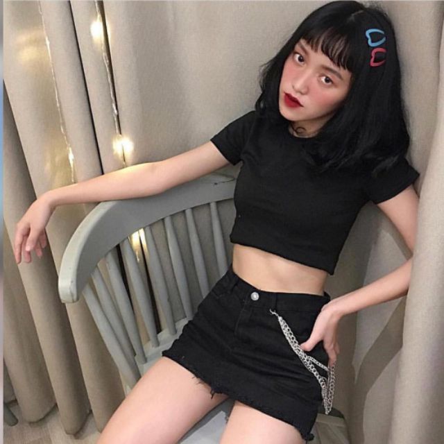 Crop Top ôm basic | BigBuy360 - bigbuy360.vn