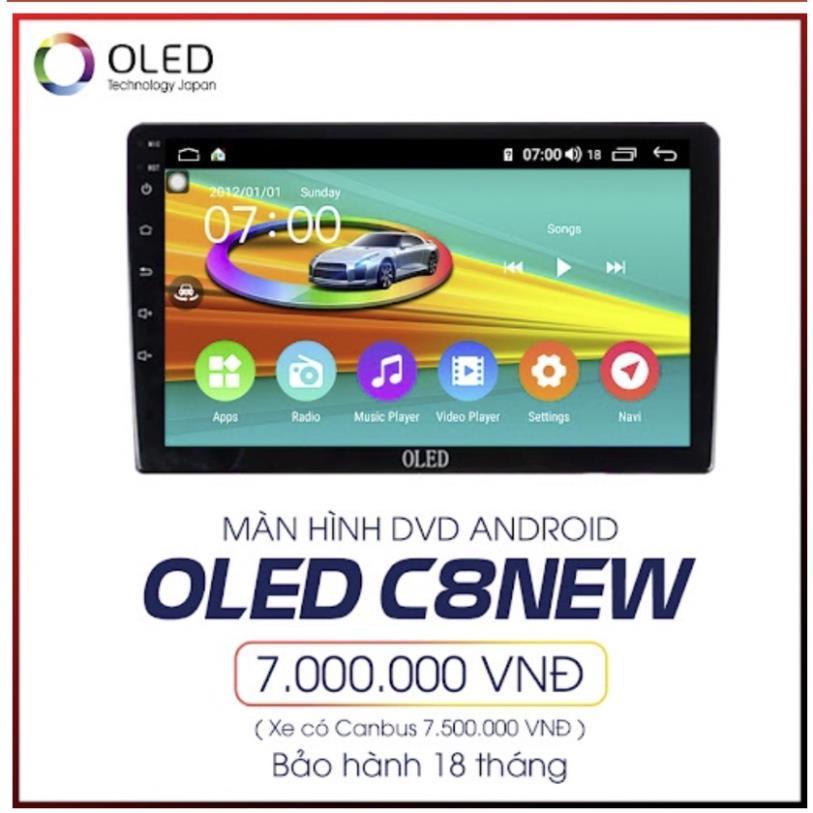 Màn liền camera 360 OLED C8S NEW cho các dòng xe ô tô, ram 3g rom 32g, bảo hành 18 tháng