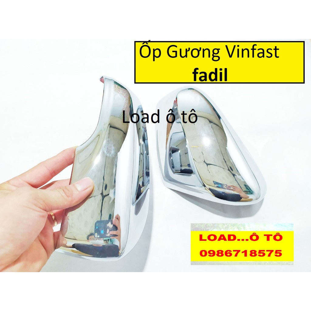 Ốp Gương Chiếu Hậu Xe Vinfast Fadil Mạ Crom Sáng Bóng Cao Cấp