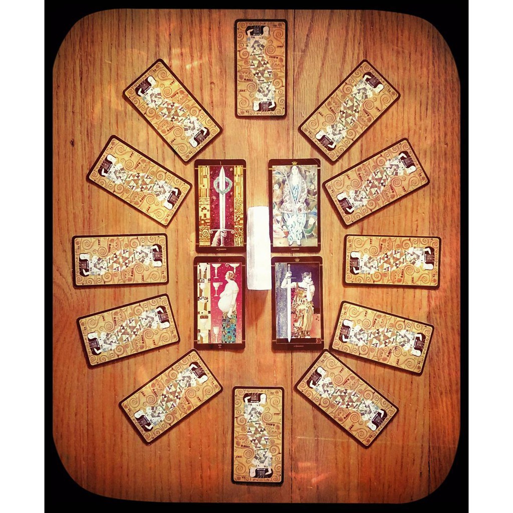 Bài Golden Tarot of Klimt