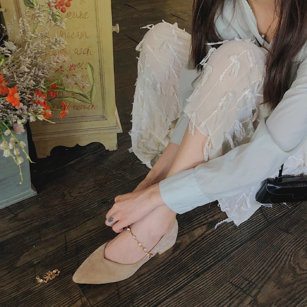 [ Mã 66CBSALE giảm 30K đơn 200K] Giày kiểu chữ V gợi cảm dành cho nữ | BigBuy360 - bigbuy360.vn