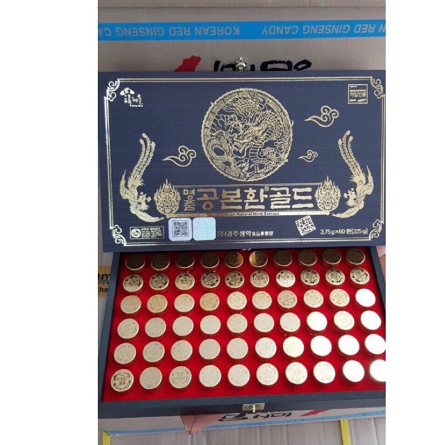 Đông Trùng Hạ Thảo 60 Viên Hộp Gỗ Đen Hàn Quốc | BigBuy360 - bigbuy360.vn