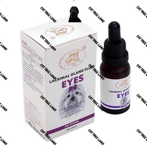 SIRO UỐNG CHỐNG CHẢY NƯỚC MẮT CHÓ MÈO LACRIMAL GLAND FLUID EYES 20ML, GIẢM Ố VÀNG VIỀN MẮT