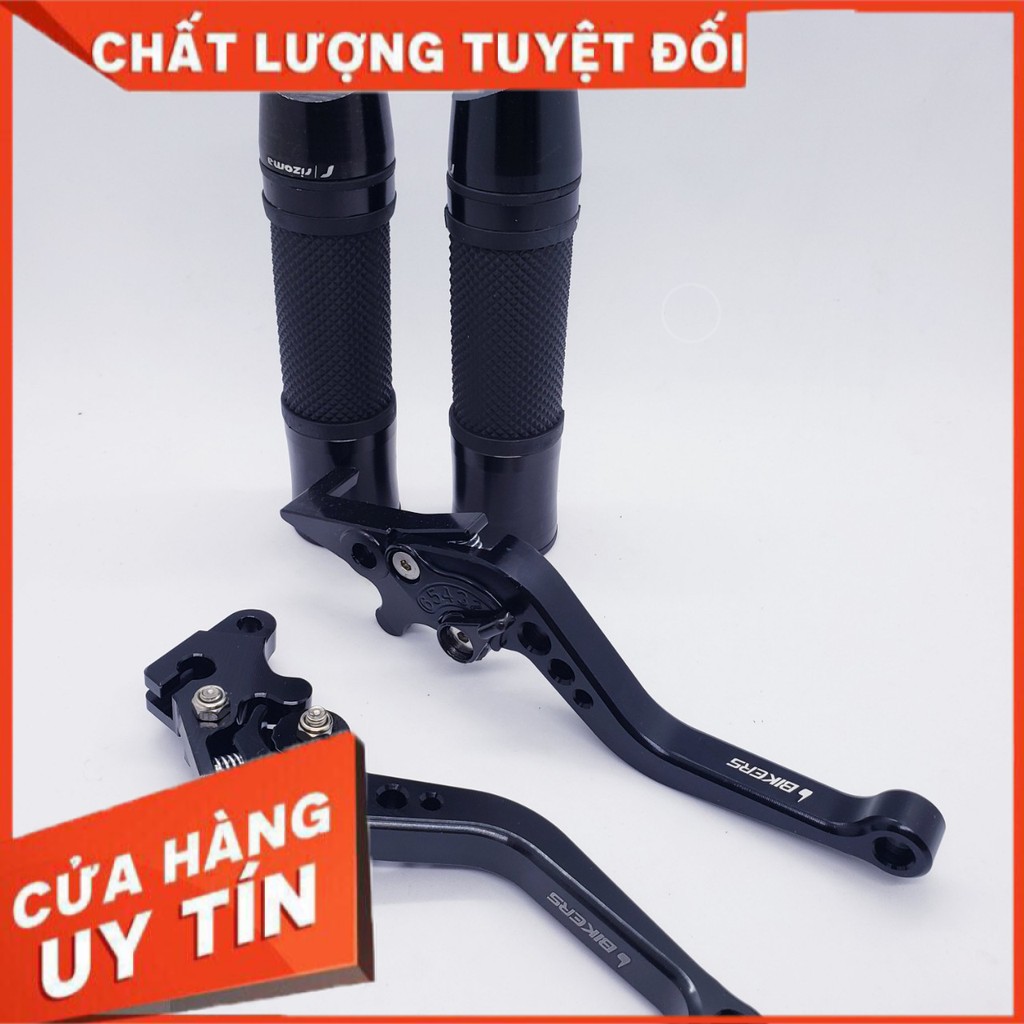 [COMBO] bao tay rizoma gù xéo, tay thắng 6 số biker gắn winner, exciter 135/150 nhập khẩu cao cấp (màu đen)