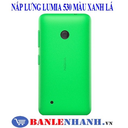 NẮP LƯNG LUMIA 530 MÀU XANH LÁ