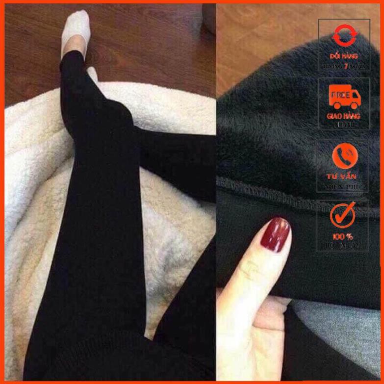 QUẦN LEGGING LÓT LÔNG SIÊU ẤM