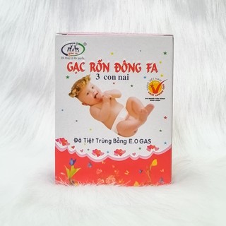 Băng rốn cho trẻ, gạc rốn Đông Pha hộp 3 băng