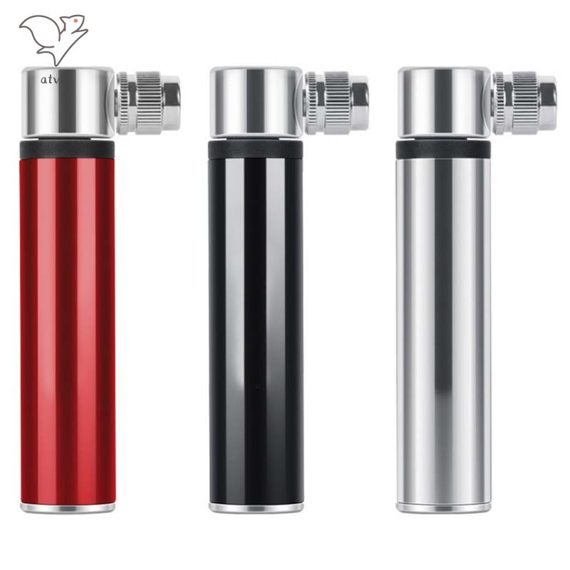 Ống Bơm Xe Đạp Mini Bằng Hợp Kim Nhôm Áp Suất Cao Có Thể Thay Đổi Tiện Dụng