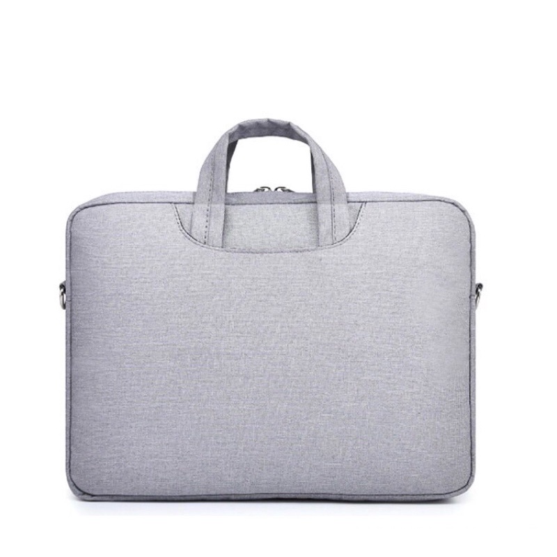 Túi chống sốc Laptop / Macbook cao cấp 13,3 14 15,6 inch ST06 II Bao Da Đựng Máy Tính Nam Nữ 002