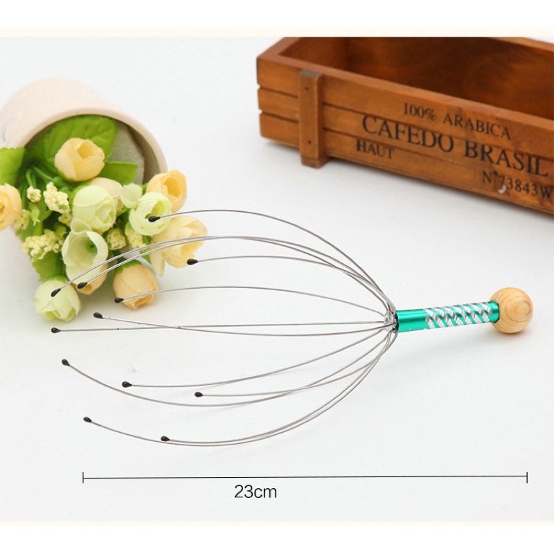 Cây Massage Đầu, Thư Giãn, Ngủ Ngon Sâu Giấc, Tuần Hoàn Máu, Giảm Đau Đầu, Quà Sức Khỏe