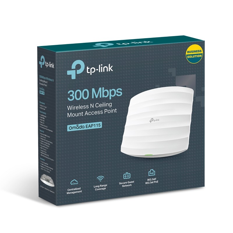 Bộ Phát Router Wifi TP-Link EAP115 - Hàng Chính Hãng