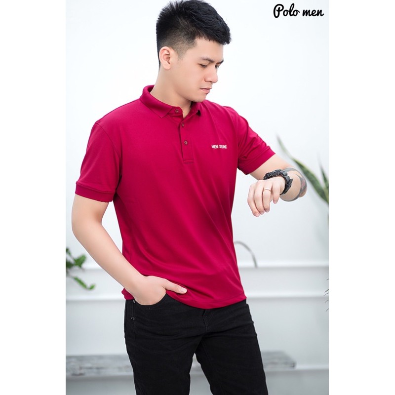 Áo Polo nam,Polo Men thêu chữ vải Cá Sấu chất đẹp ,chuẩn from, co giãn thoải mái | BigBuy360 - bigbuy360.vn