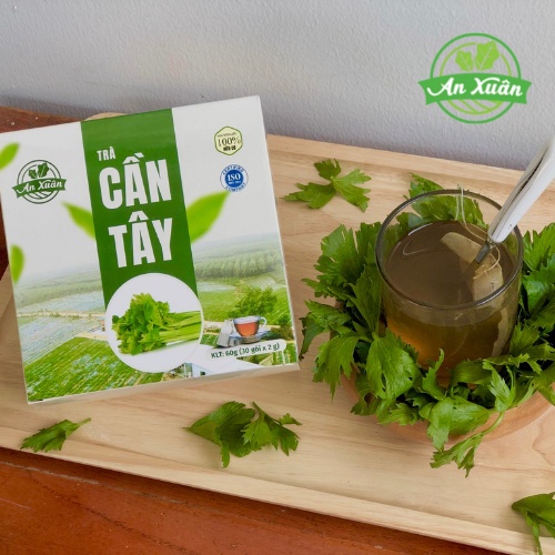 Trà Túi Lọc Cần Tây An Xuân 40gr [CHÍNH HÃNG] Cần tây đẹp dáng hiệu quả, thanh lọc, làm mịn da