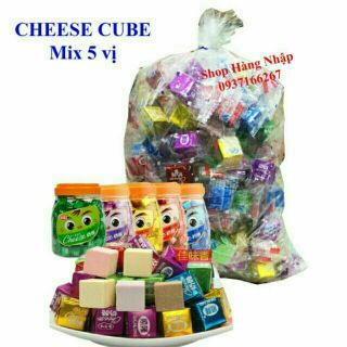 1 hũ 165 viên chỉ có 135k   SALE KẸO CHEESE CUBE 🎉