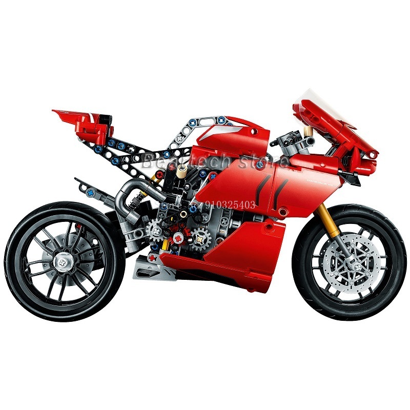 Đồ chơi lắp ráp xây dựng mô hình xe máy LEGO 42107 Technic Ducatis Panigale V4 R