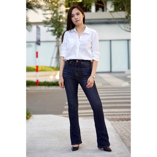 Áo Sơ Mi Trắng Oversized Tay Dài - White Oversized Button Down Shirt