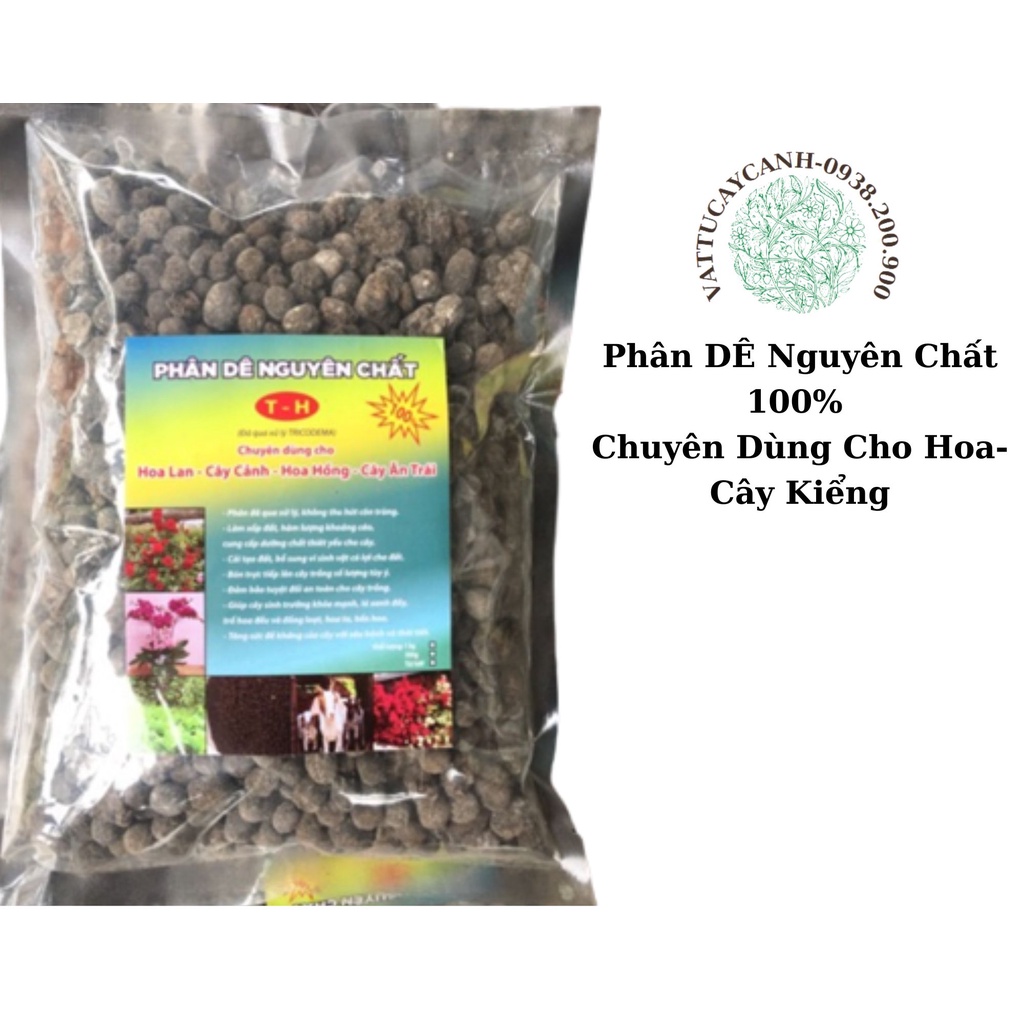 Phân Dê Đã Xử Lý Làm Phân Bón Lan Và Phân Bón Cây Trồng Gói 1kg
