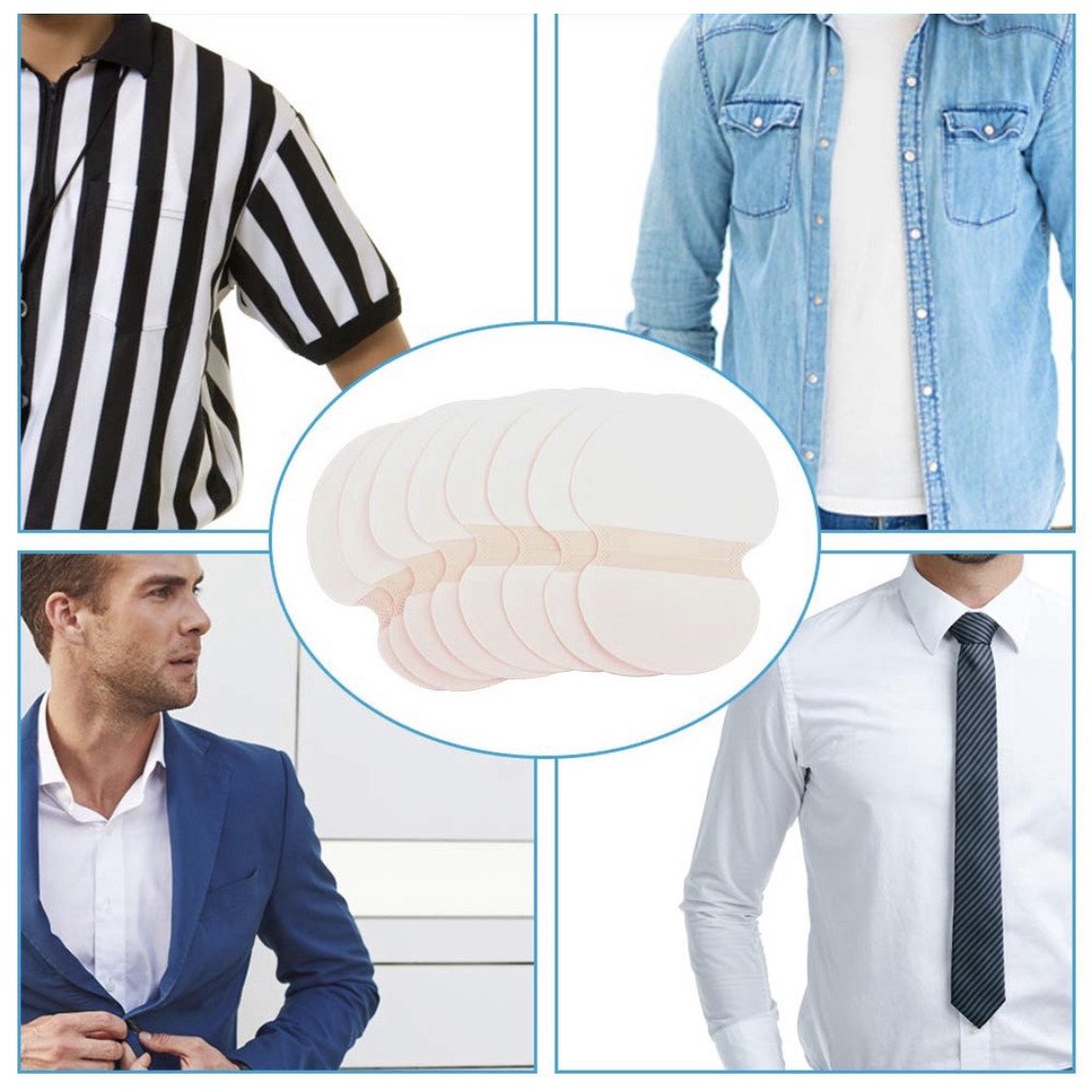 Miếng dán thấm mồ hôi nách - miếng dán siêu tiện lợi gồm 2 miếng