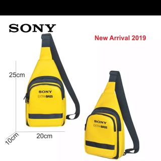 Balo đeo chéo Sony Extra Bass vàng