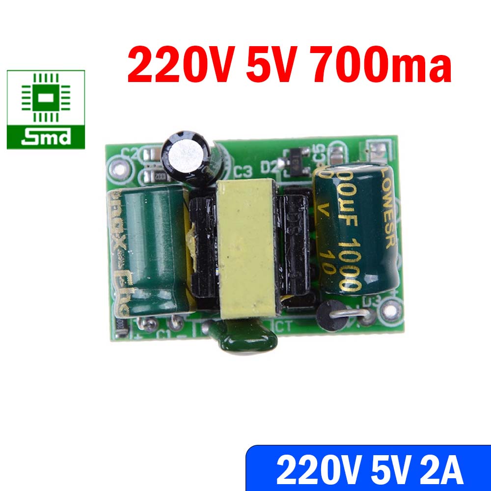 Module nguồn Mini 220V 12V 450ma 9V 500ma 5V 700ma nhỏ gọn đủ công suất mạch nguồn hạ áp 220V tích hợp 5V 9V 12V