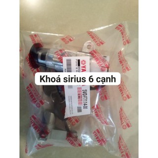[FREESHIP] Ổ KHOÁ SIRIUS 6 CẠNH Ổ ĐIỆN YAMAHA ,chính hãng,bền đẹp HÀNG CÔNG TY