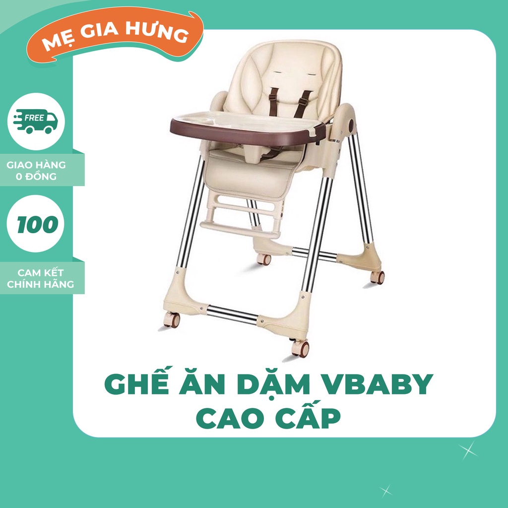 GHẾ ĂN DẶM VBABY CAO CẤP