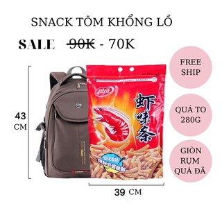 Snack Tôm 😀💄 Khổng Lồ Siêu To, Quá Ngon, Quá Đã.