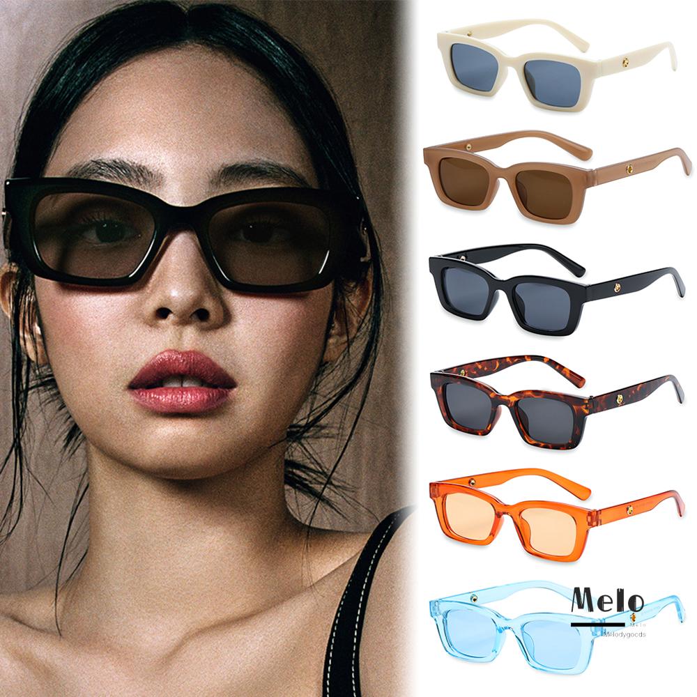 Kính Mát Thời Trang Phong Cách Vintage Chống Tia Uv400 Cho Nữ