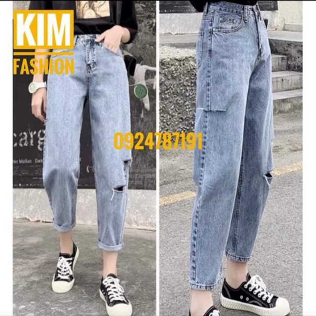 Quần  baggy bigsize 45-90kg Kimfashion, quần ống rộng big size lưng cao phong cách ullzang Hàn Quốc BGD49-14