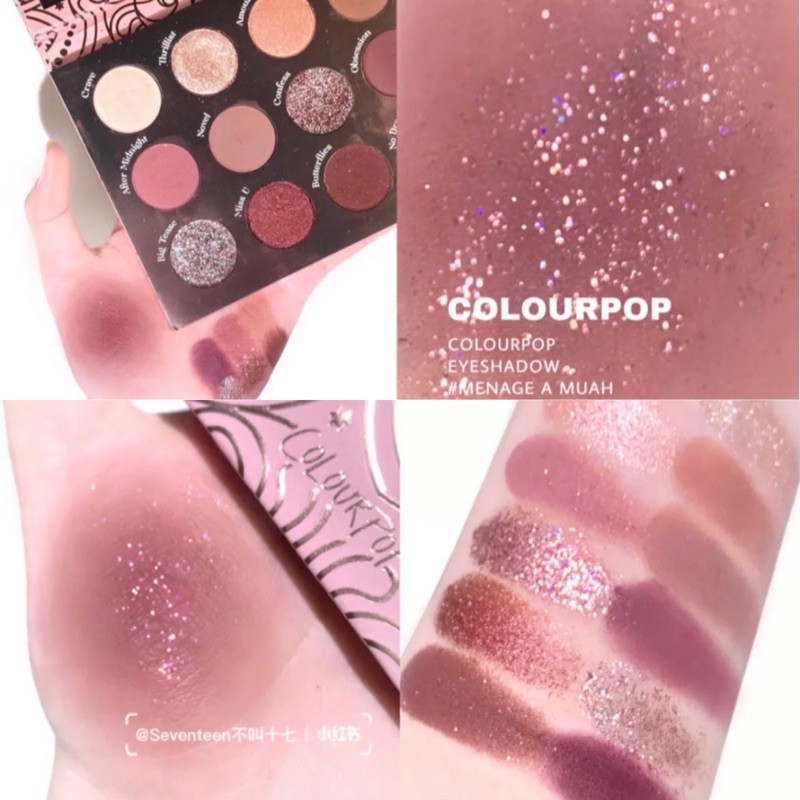 OFF 30% PHẤN MẮT COLOURPOP MENAGE AMUAH