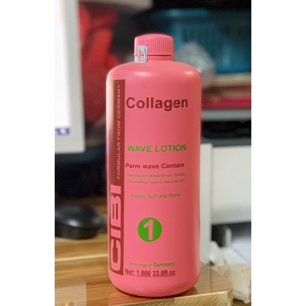 Uốn lạnh collagen Cibi 1000ml x 2