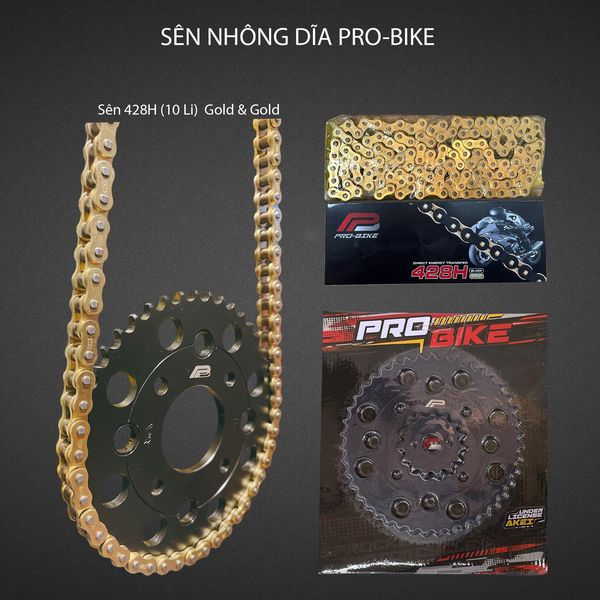 PRO BIKE NHÔNG SÊN ĐĨA / XÍCH TẢI  XE GĂN MÁY WINNER SONIC EXCITER 150 RAIDER XĂNG CƠ