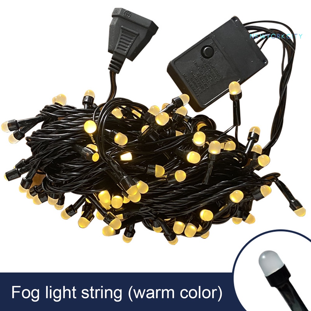 Dây Đèn Led 100 Bóng NY-F8 Chống Nước Trang Trí Sân Vườn