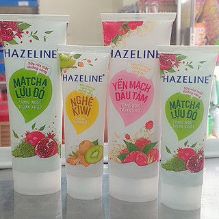 Sửa rửa mặt Hazeline chiết xuất nghệ và kiwi 50g