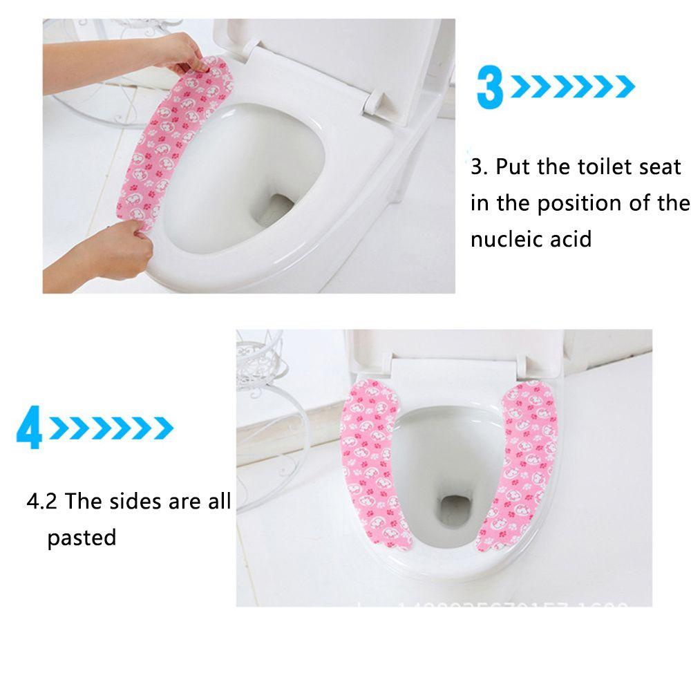 Miếng Lót Bồn Cầu Vải Mềm Giữ Ấm Có Thể Giặt Sạch SHOUKEY