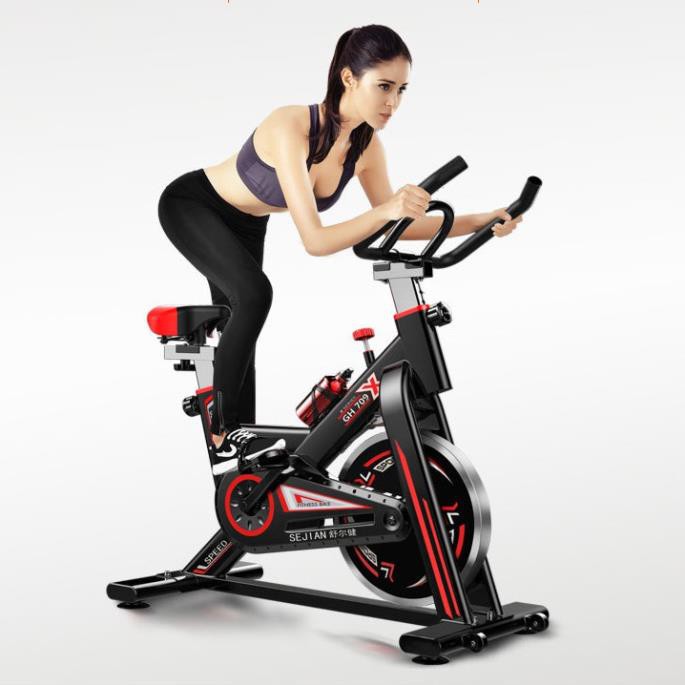 Xe đạp tập thể dục tại nhà, Xe đạp tập gym trong nhà ,khung thép không rỉ mạnh mẽ bền bỉ T366