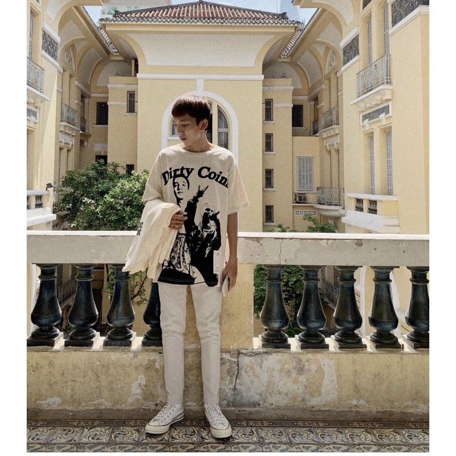 Áo Thun unisex nam nữ vải 100% cotton cao cấp kiểu dáng trẻ trung năng động 001