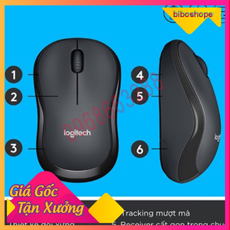 🔥Free ship🔥 Chuột Không Dây Logitech M220 Silent Tiếng Động Siêu Nhỏ Bảo hành 12 tháng 🔥Free ship🔥