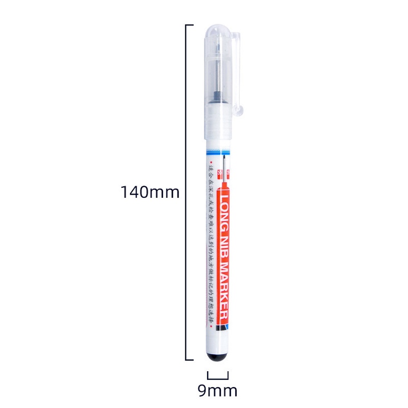 Bút Đánh Dấu Lỗ Sâu 20MM Đa Năng Chống Thấm Nước Nối Dài Cho Đồ Nội Thất