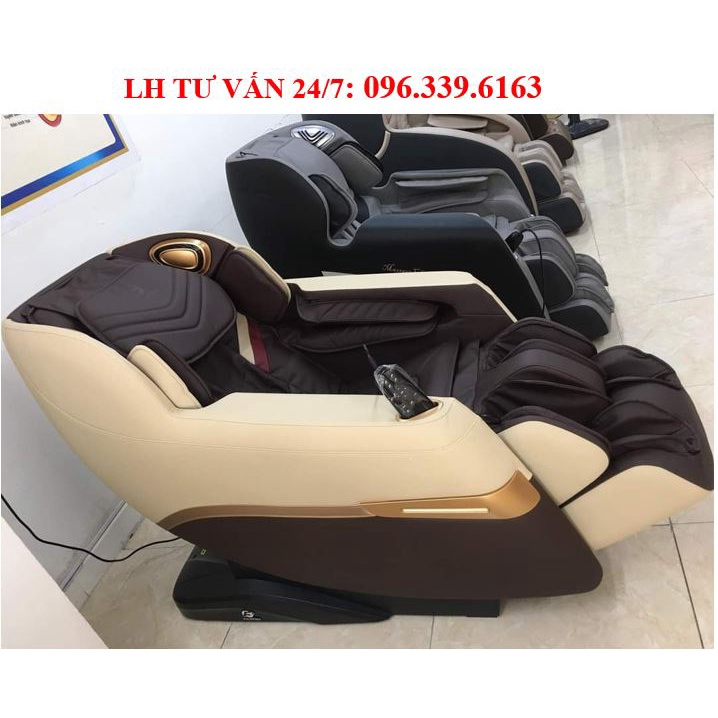 Ghế Massage Toàn Thân 4D, điều khiển giọng nói OKINAWA INCOM 455
