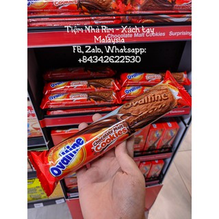 BÁNH COOKIES OVALTINE - HÀNG MALAYSIA