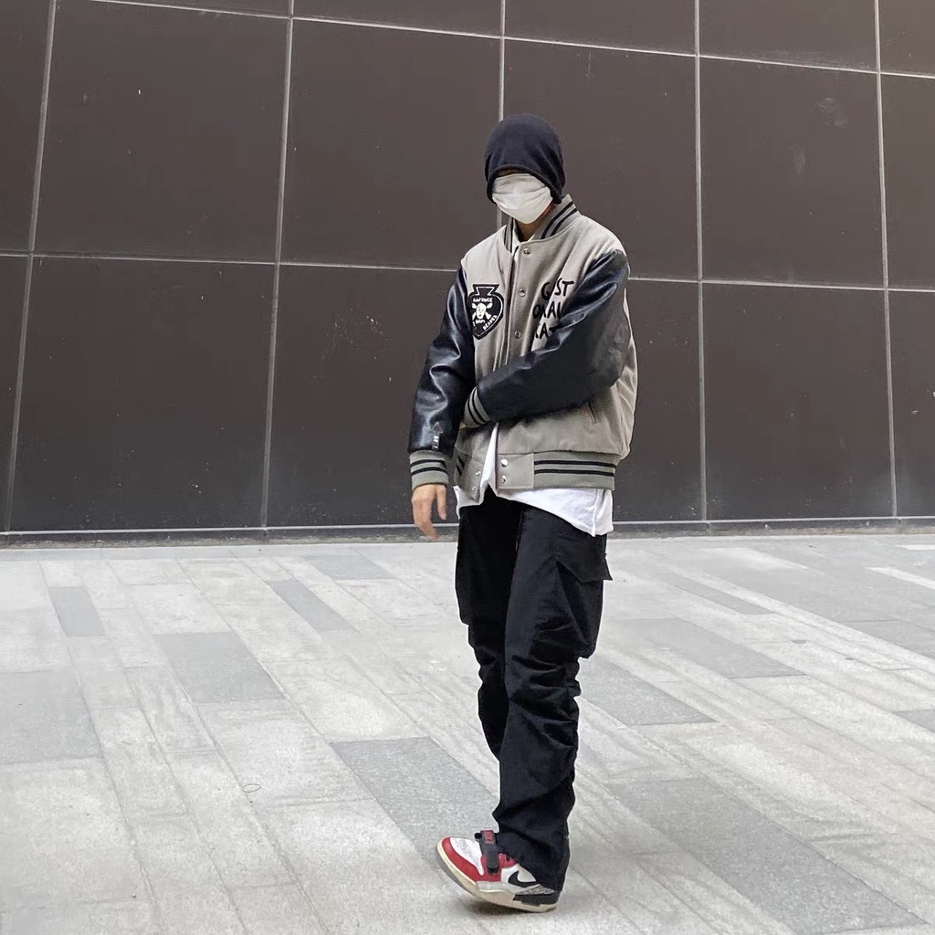 Áo khoác Varsity THE GOD OF DEATH .