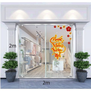 Decal trang trí tết 2021 số 92
