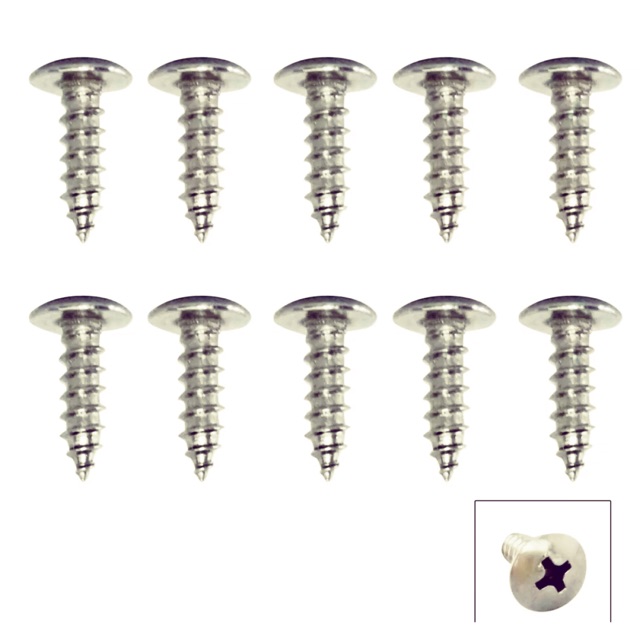 Vít gỗ dù inox M4x20 bịch 100 con