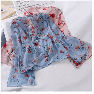 ÁO VOAN HOA  BABYDOLL CỰC XINH