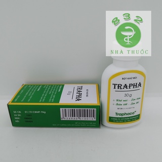 Bột khử mùi TRAPHA lọ 30g